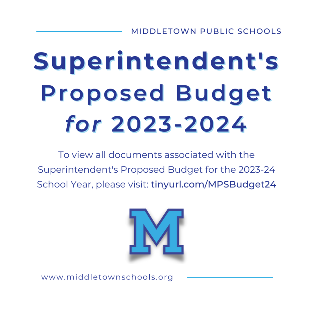 Announcement: All documents related to the 23-24 budget are available