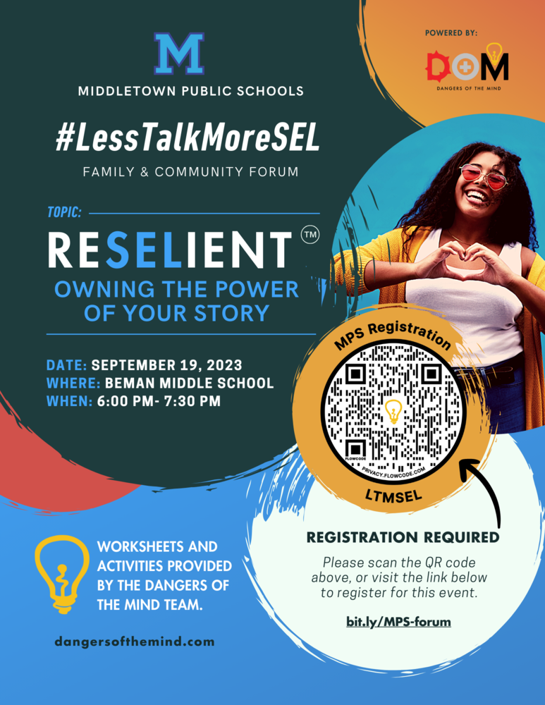 ReSELience: Owning the Power of Your Story through Social-Emotional Learning (Parent & Community SEL Workshop)