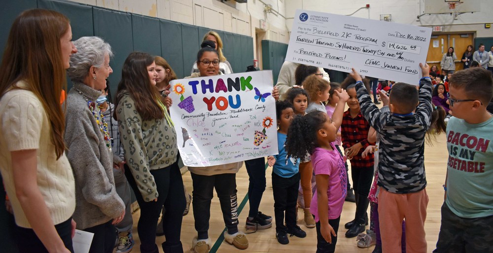 Community Foundation of Middlesex County grants Bielefield Elementary Funds to Create a Garden 