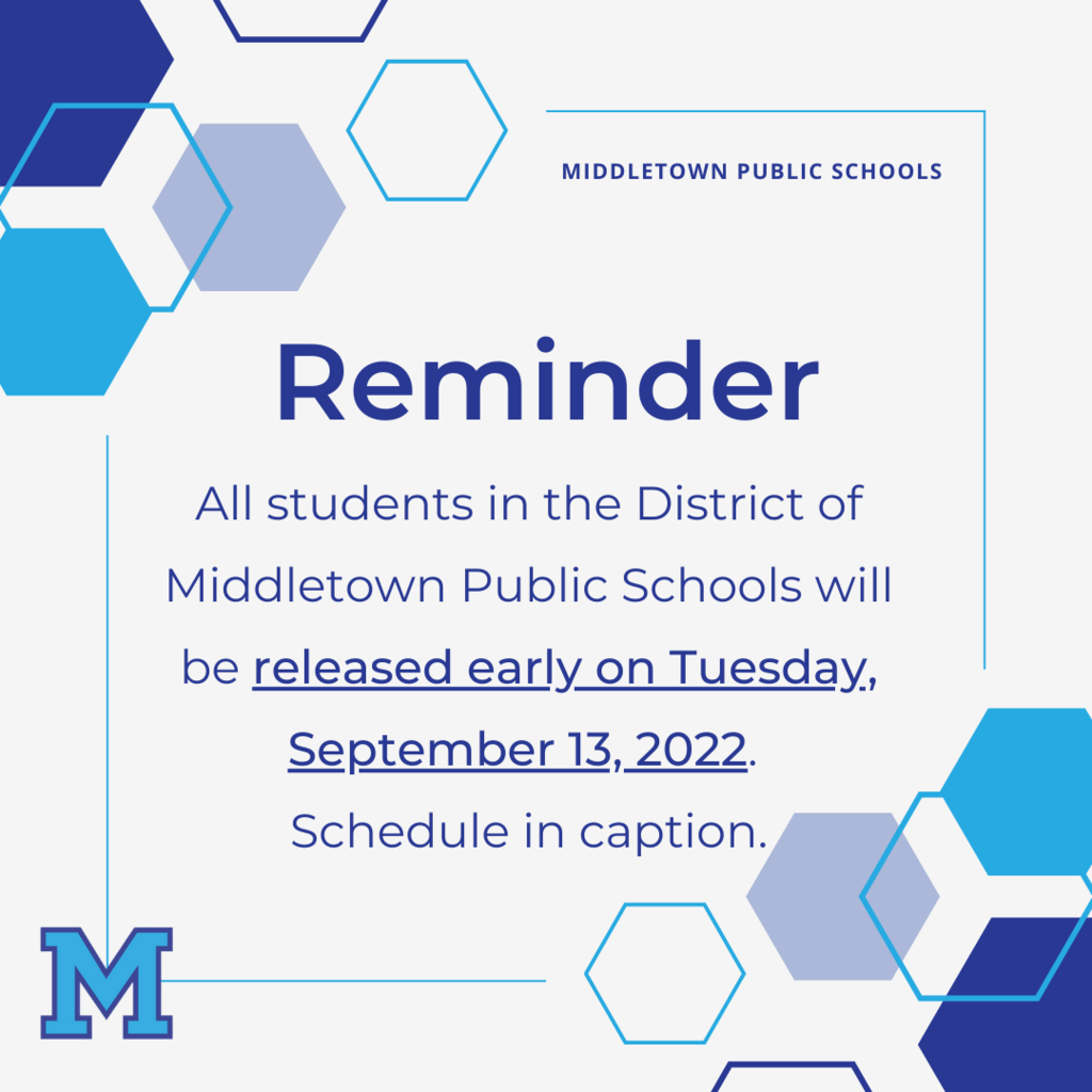 Early Release 9/13