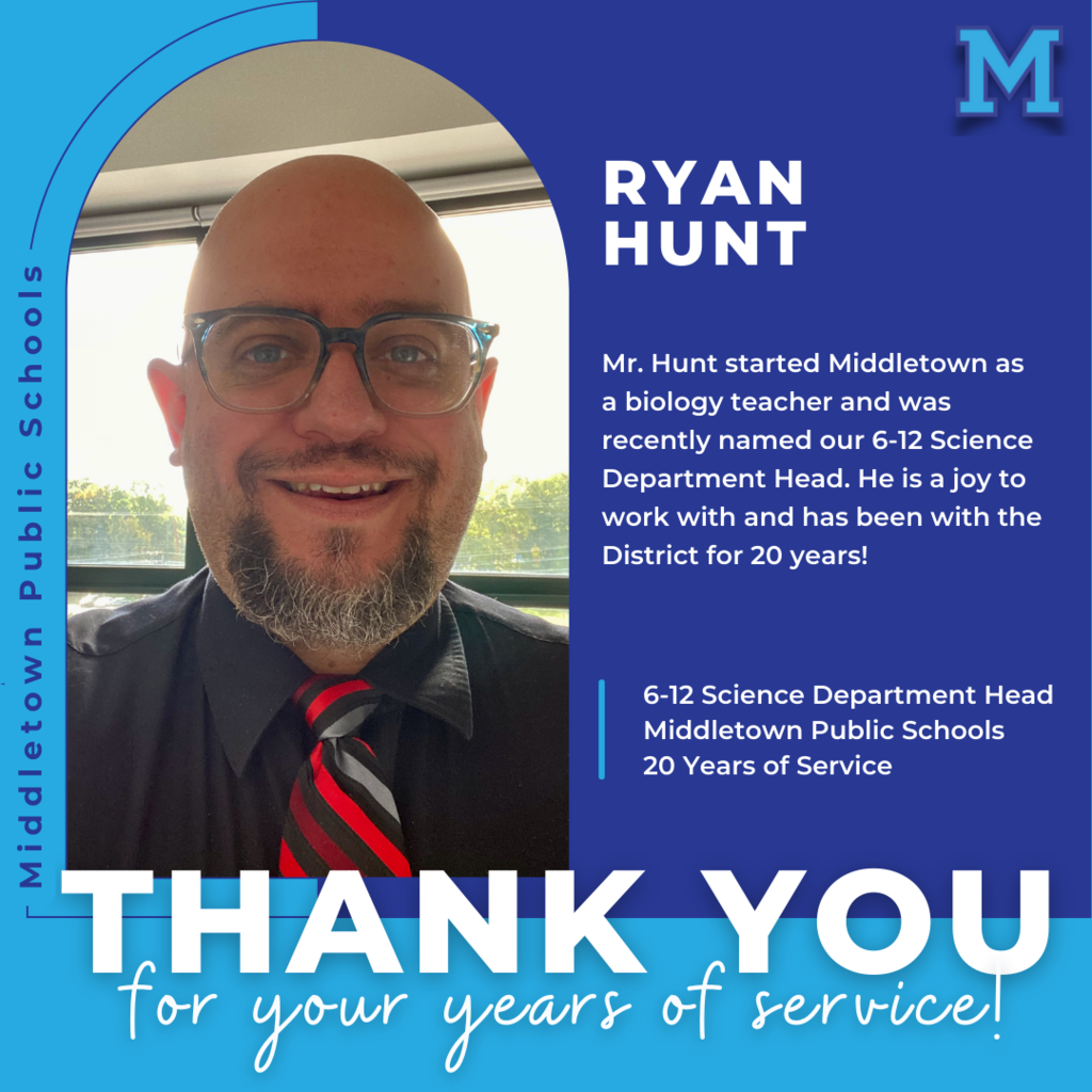 SY23 Years of Service - Ryan Hunt