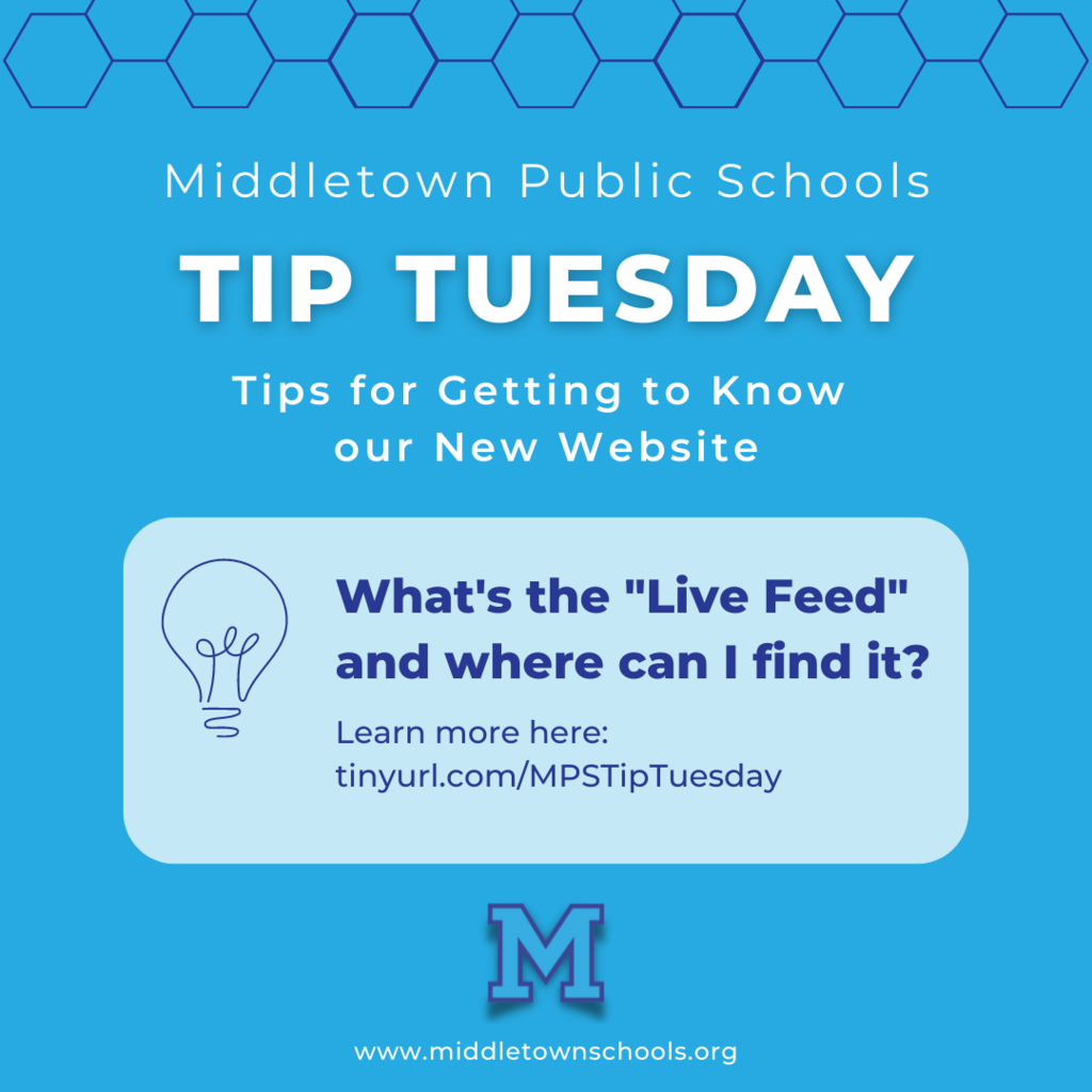 Tip Tuesday - Live Feed