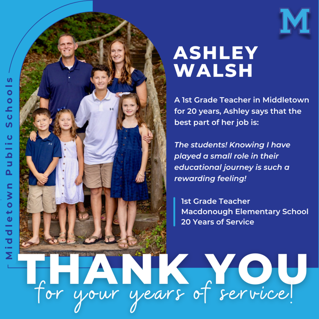 Years of Service - Walsh