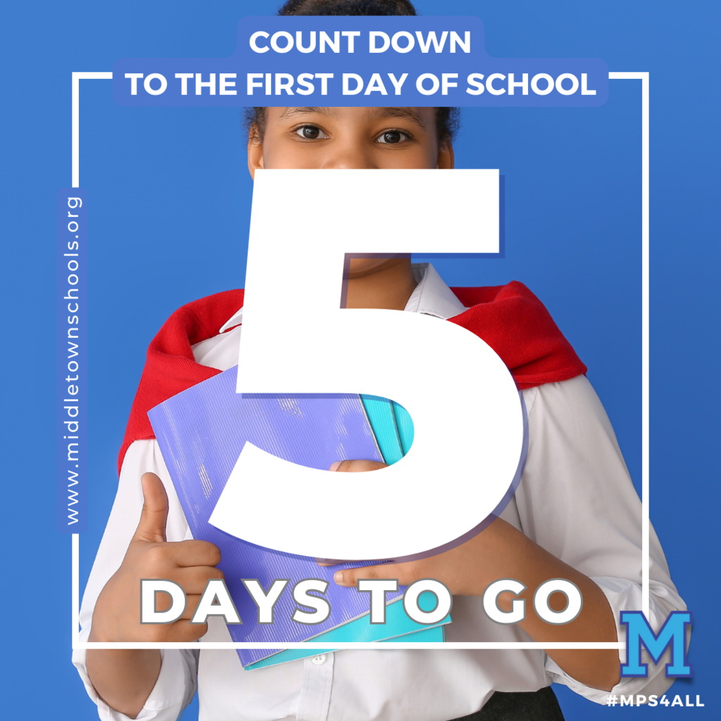 Five Days Away to Day One!