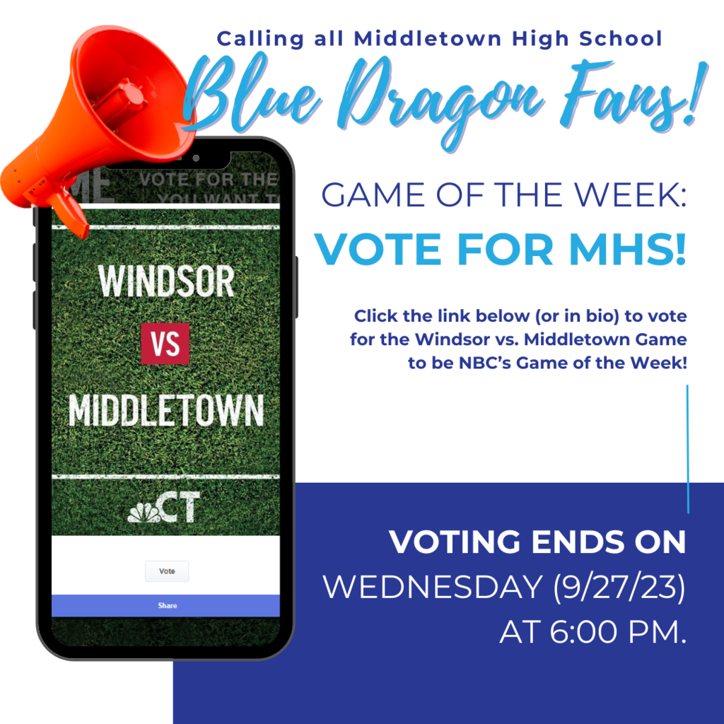 Vote for MHS - NBC CT Game of the Week